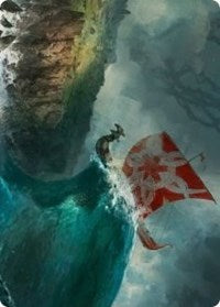 Run Ashore Art Card [Kaldheim Art Series] | Galaxy Games LLC
