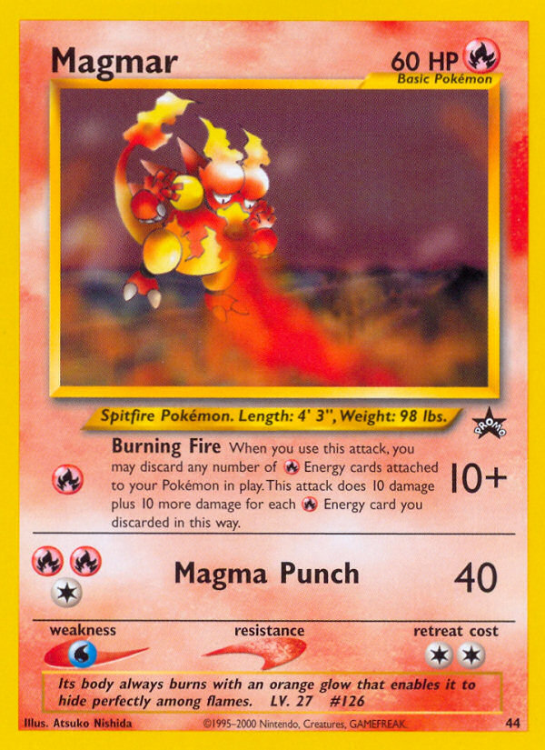 Magmar (44) [Wizards of the Coast: Black Star Promos] | Galaxy Games LLC