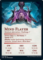Mind Flayer Art Card [Dungeons & Dragons: Adventures in the Forgotten Realms Art Series] | Galaxy Games LLC