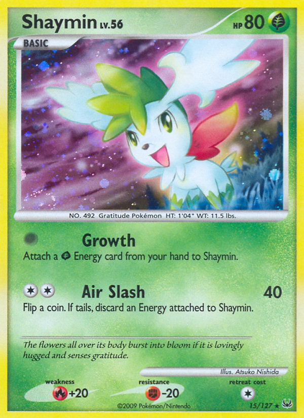 Shaymin (15/127) [Platinum: Base Set] | Galaxy Games LLC