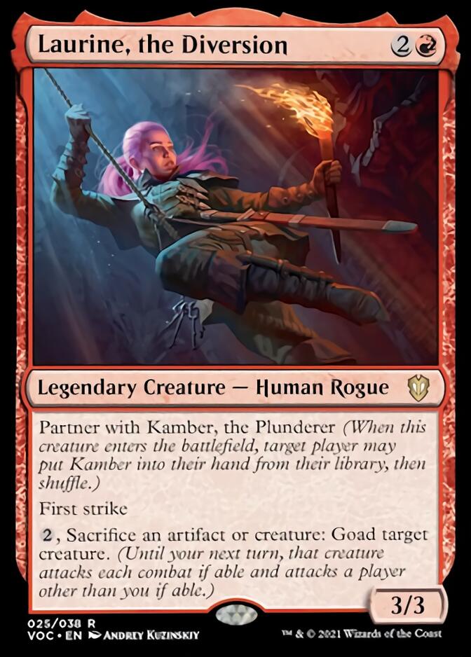 Laurine, the Diversion [Innistrad: Crimson Vow Commander] | Galaxy Games LLC