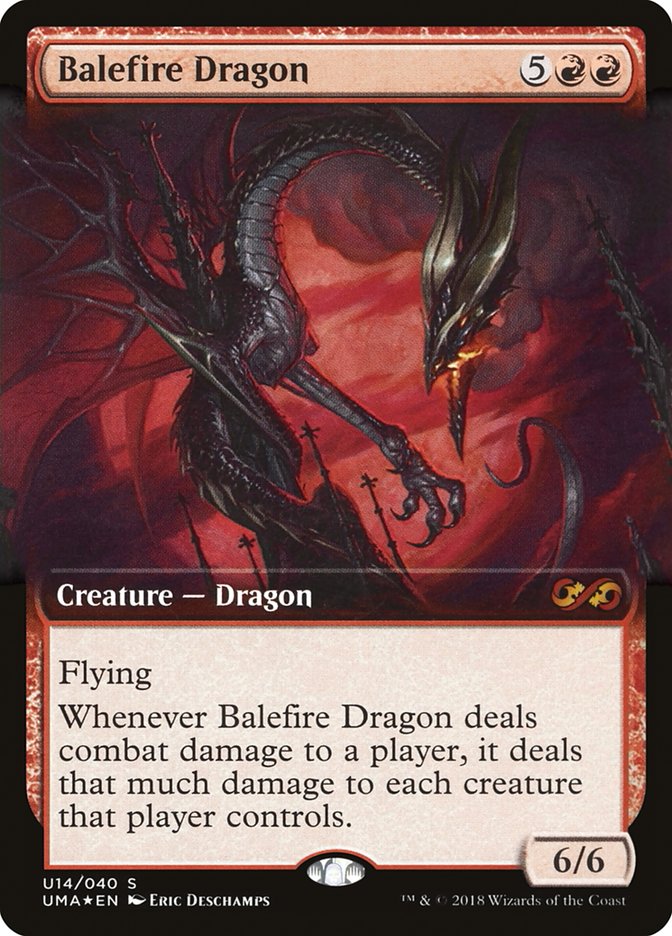 Balefire Dragon (Topper) [Ultimate Masters Box Topper] | Galaxy Games LLC