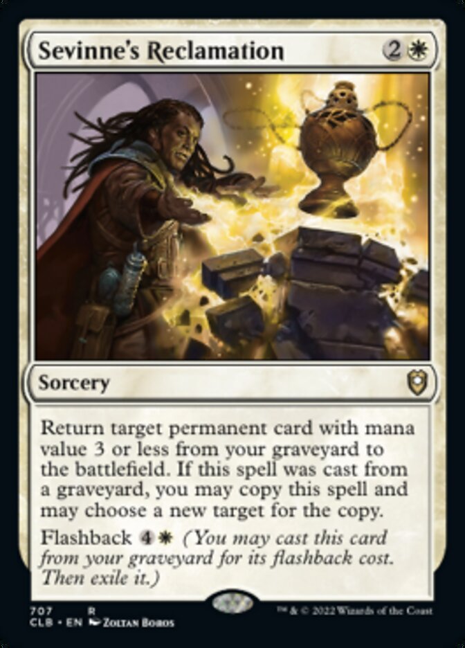 Sevinne's Reclamation [Commander Legends: Battle for Baldur's Gate] | Galaxy Games LLC