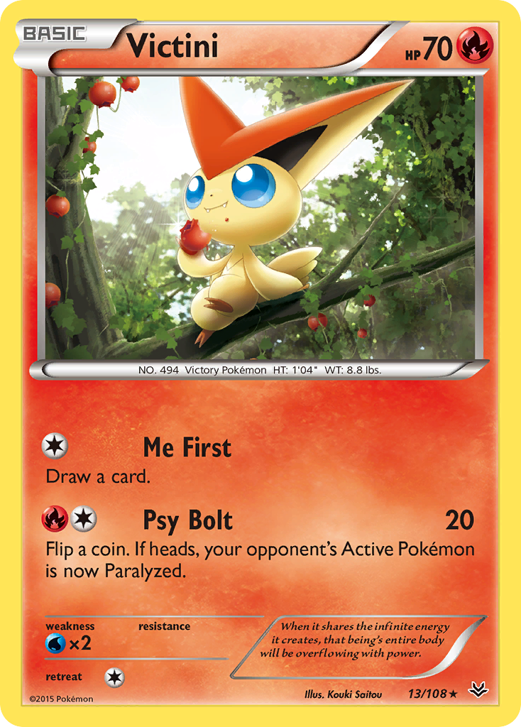 Victini (13/108) [XY: Roaring Skies] | Galaxy Games LLC