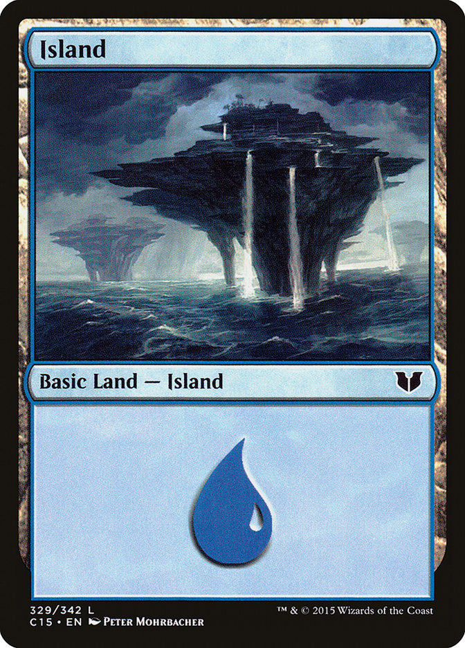 Island (329) [Commander 2015] | Galaxy Games LLC