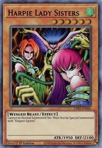 Harpie Lady Sisters (Purple) [LDS2-EN065] Ultra Rare | Galaxy Games LLC