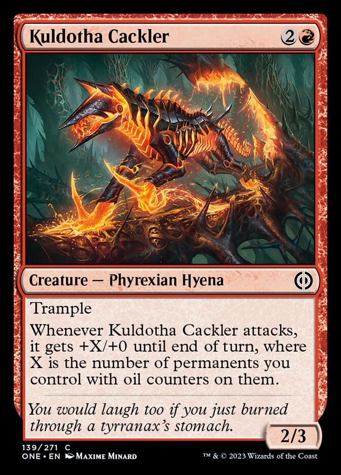 Kuldotha Cackler [Phyrexia: All Will Be One] | Galaxy Games LLC