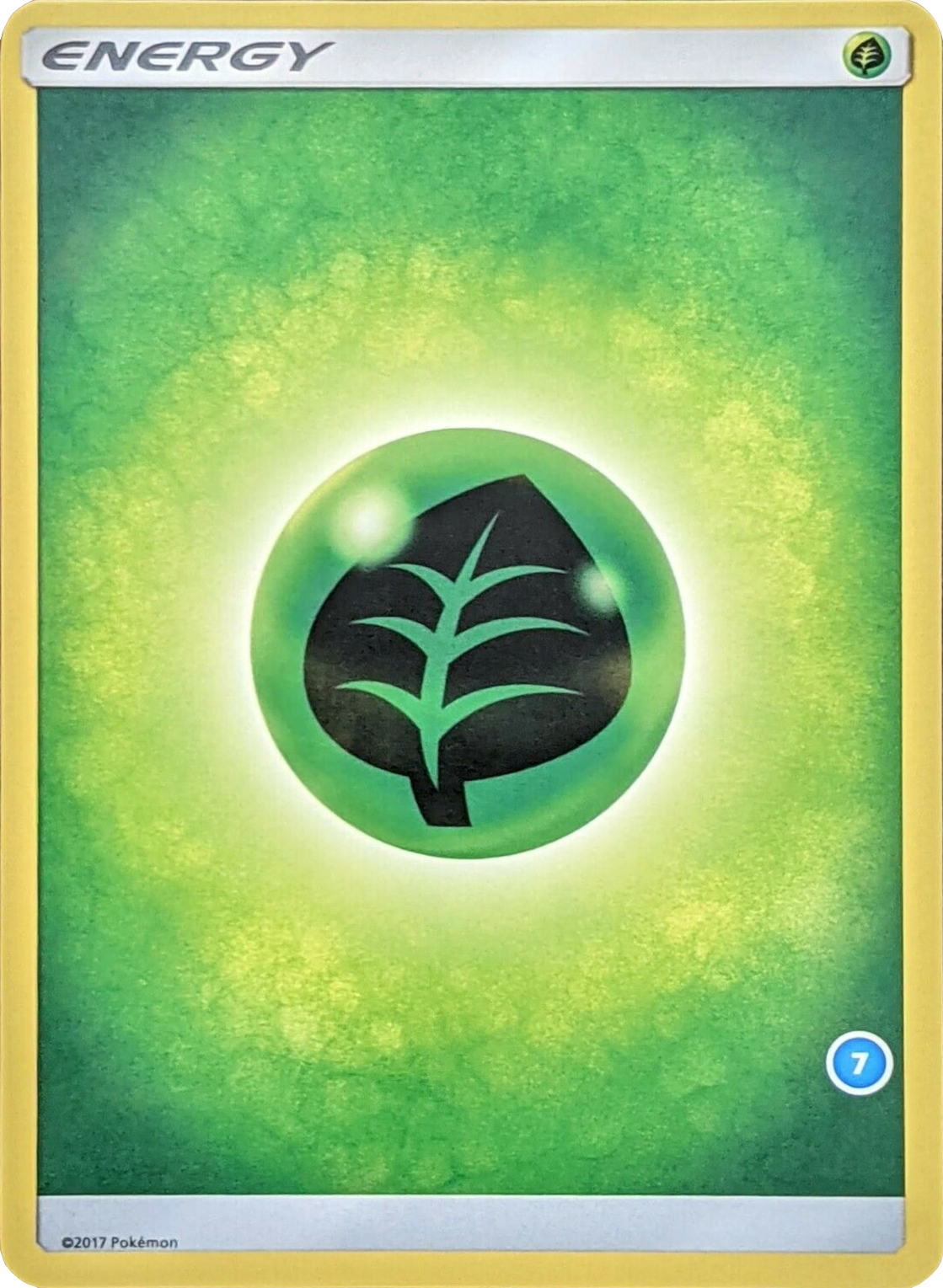 Grass Energy (Deck Exclusive #7) [Sun & Moon: Trainer Kit - Alolan Ninetales] | Galaxy Games LLC