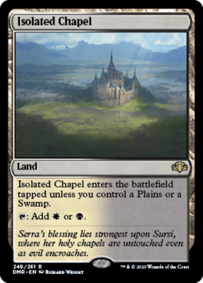 Isolated Chapel [Dominaria Remastered] | Galaxy Games LLC