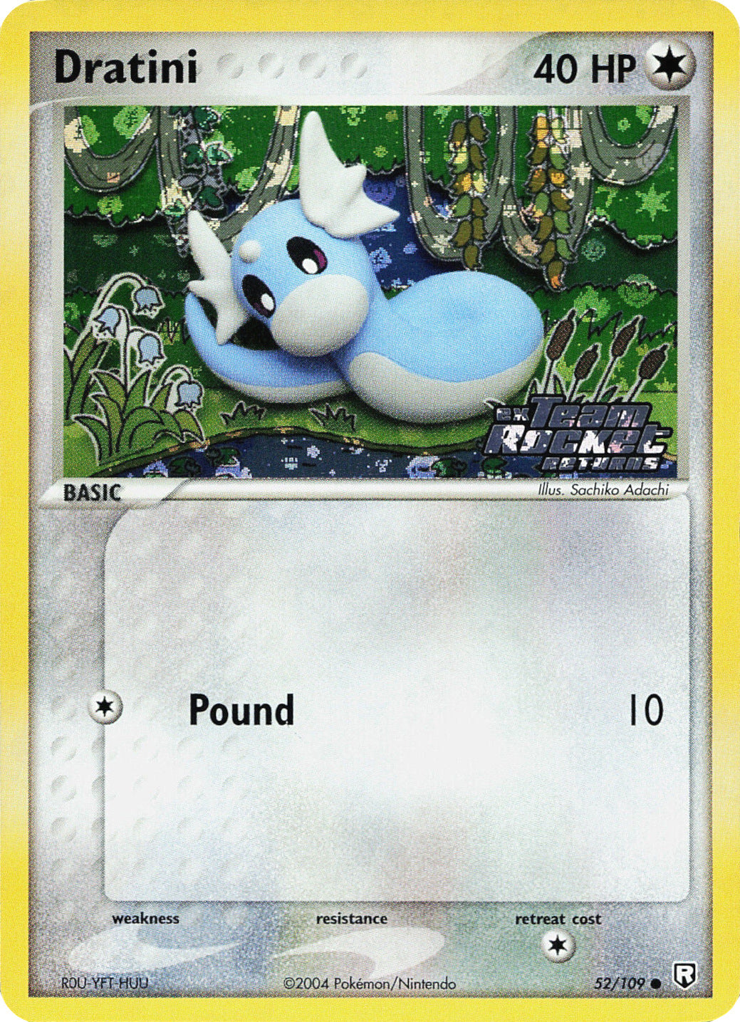 Dratini (52/109) (Stamped) [EX: Team Rocket Returns] | Galaxy Games LLC