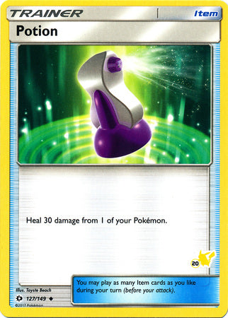 Potion (127/149) (Pikachu Stamp #20) [Battle Academy 2020] | Galaxy Games LLC