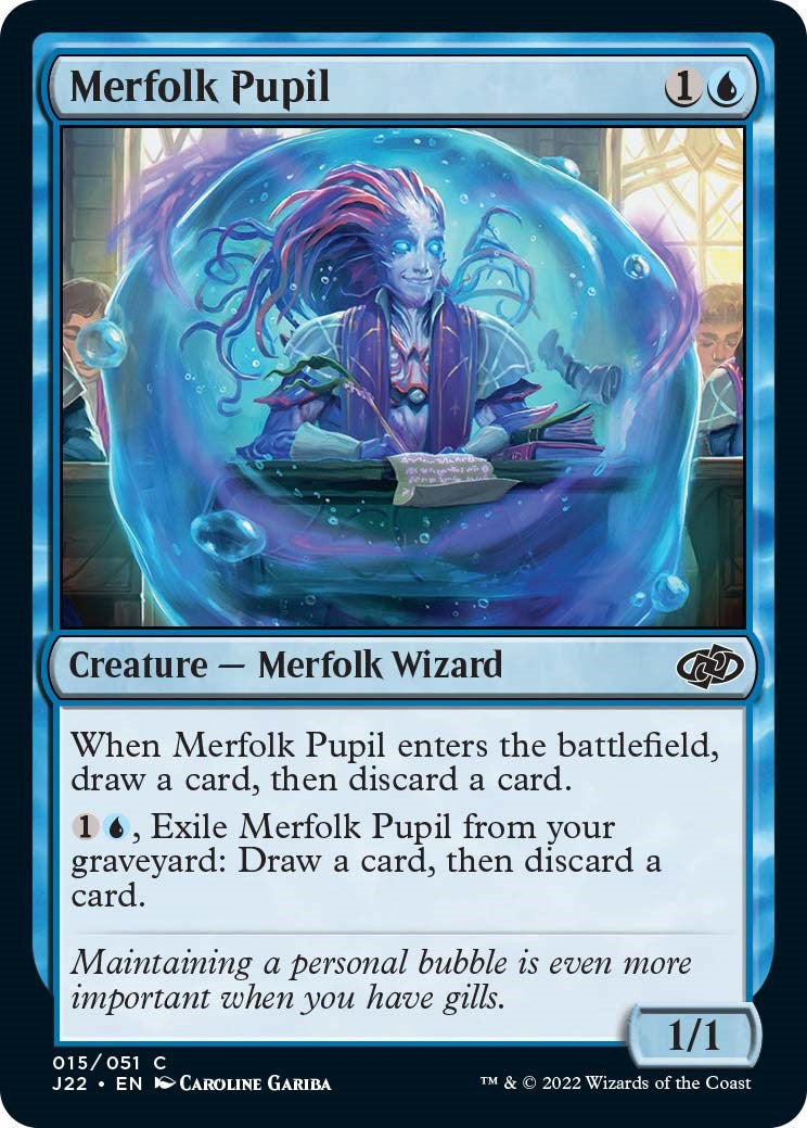 Merfolk Pupil [Jumpstart 2022] | Galaxy Games LLC