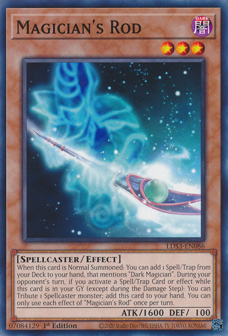Magician's Rod [LDS3-EN086] Common | Galaxy Games LLC