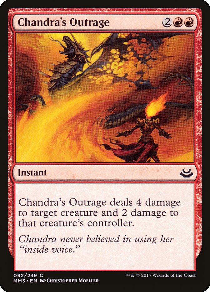 Chandra's Outrage [Modern Masters 2017] | Galaxy Games LLC