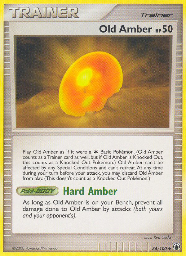 Old Amber (84/100) [Diamond & Pearl: Majestic Dawn] | Galaxy Games LLC