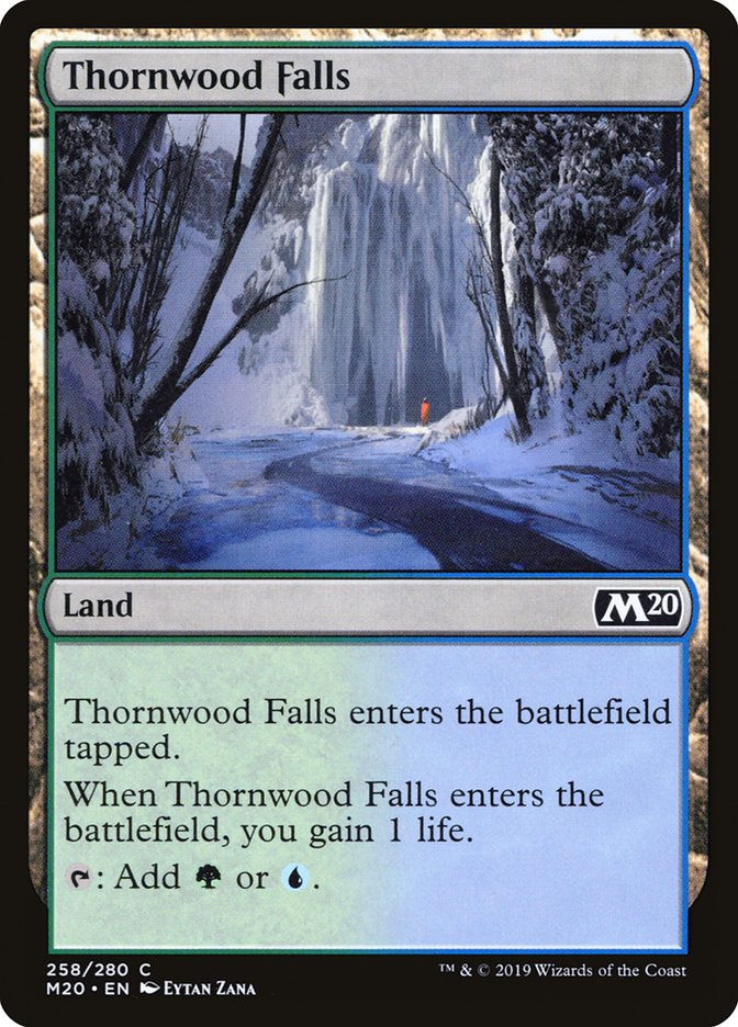 Thornwood Falls [Core Set 2020] | Galaxy Games LLC