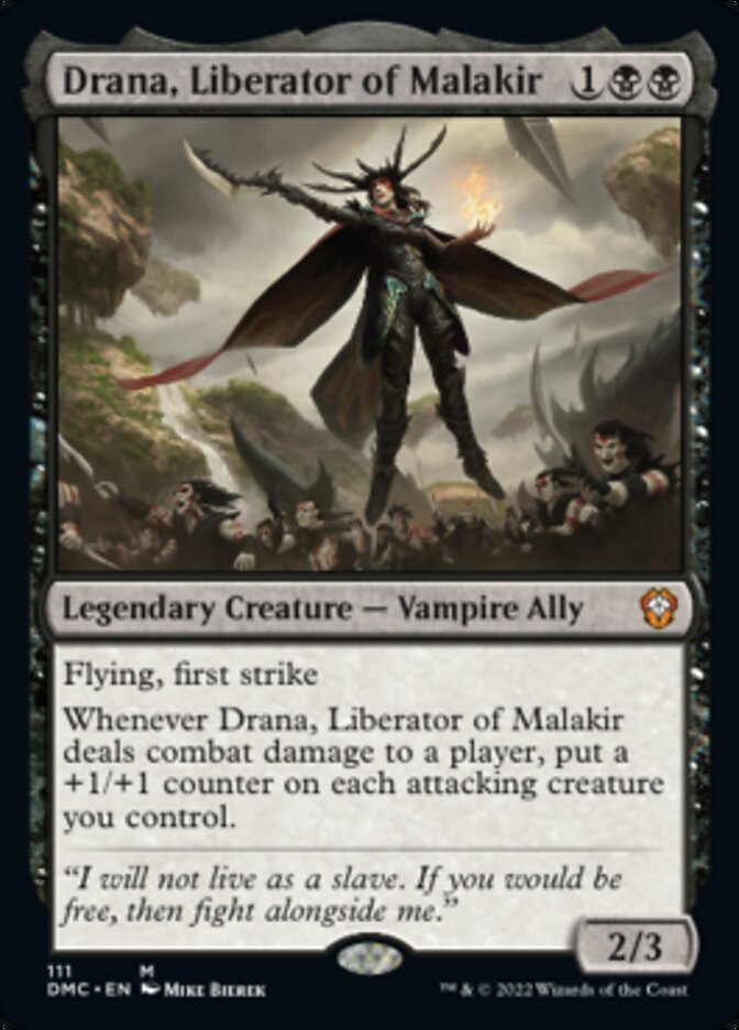 Drana, Liberator of Malakir [Dominaria United Commander] | Galaxy Games LLC