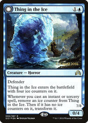 Thing in the Ice // Awoken Horror [Shadows over Innistrad Prerelease Promos] | Galaxy Games LLC