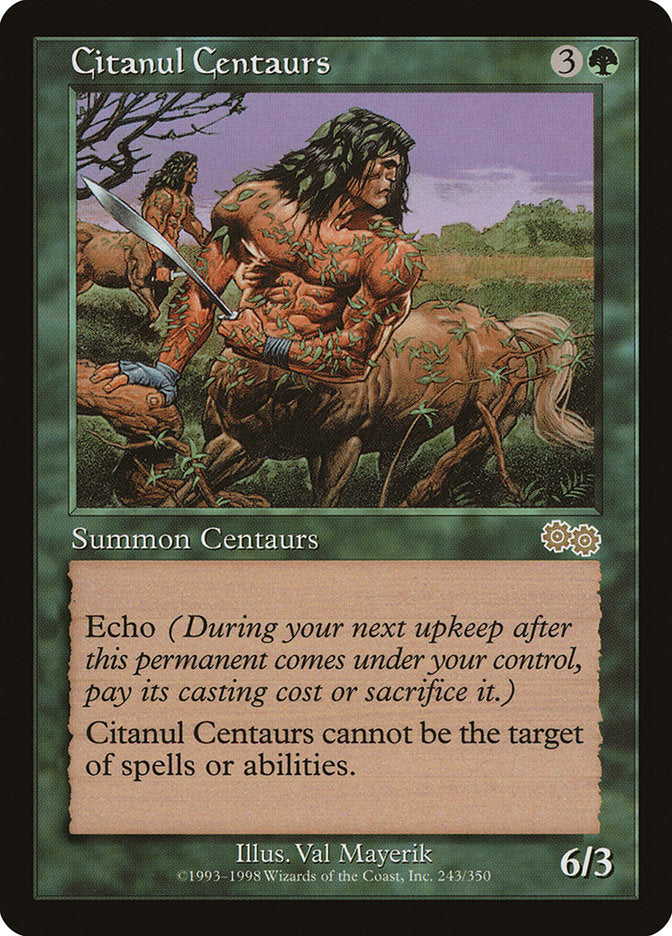 Citanul Centaurs [Urza's Saga] | Galaxy Games LLC