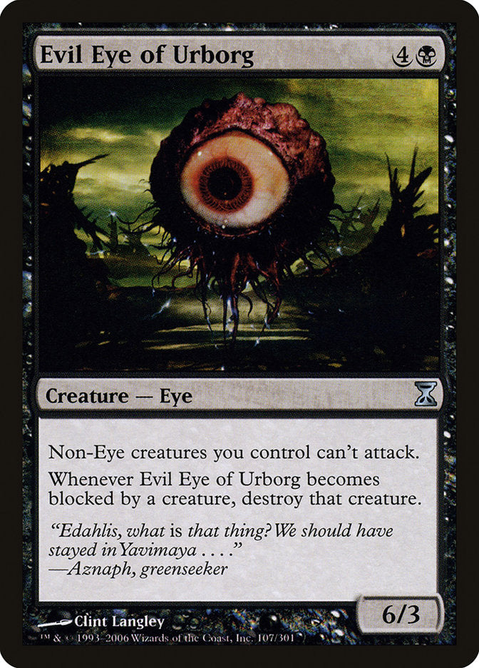 Evil Eye of Urborg [Time Spiral] | Galaxy Games LLC