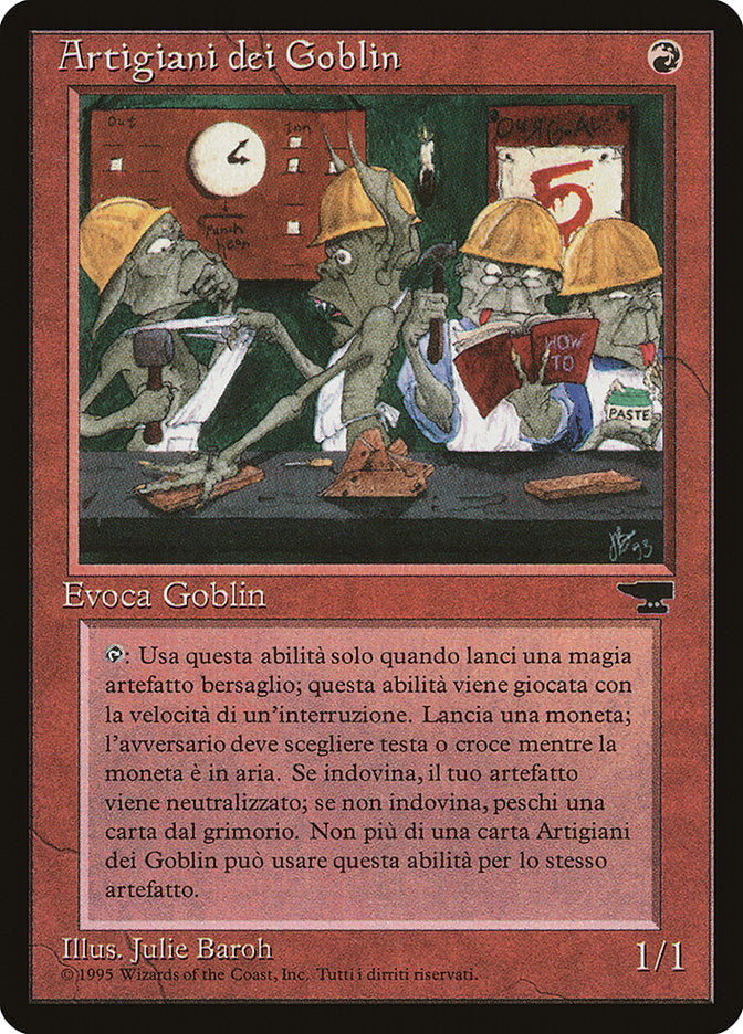 Goblin Artisans (Italian) - "Artigiani dei Goblin" [Rinascimento] | Galaxy Games LLC
