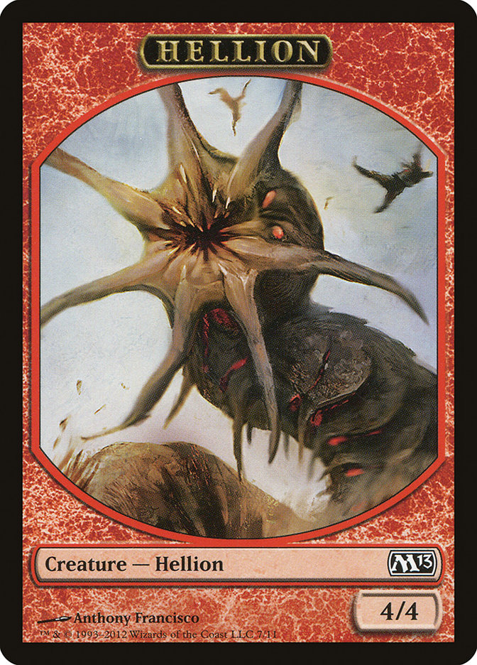 Hellion Token [Magic 2013 Tokens] | Galaxy Games LLC