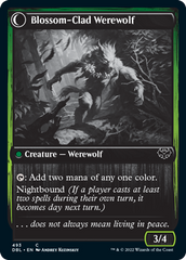 Weaver of Blossoms // Blossom-Clad Werewolf [Innistrad: Double Feature] | Galaxy Games LLC