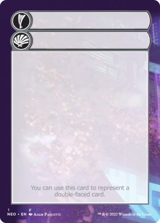 Helper Card (1/9) [Kamigawa: Neon Dynasty Tokens] | Galaxy Games LLC