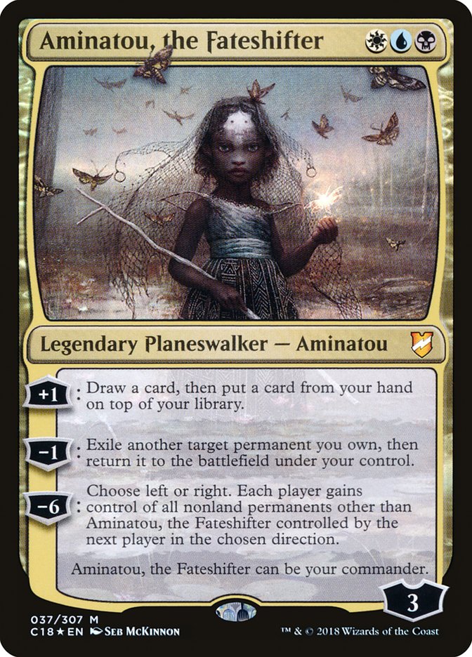 Aminatou, the Fateshifter [Commander 2018] | Galaxy Games LLC