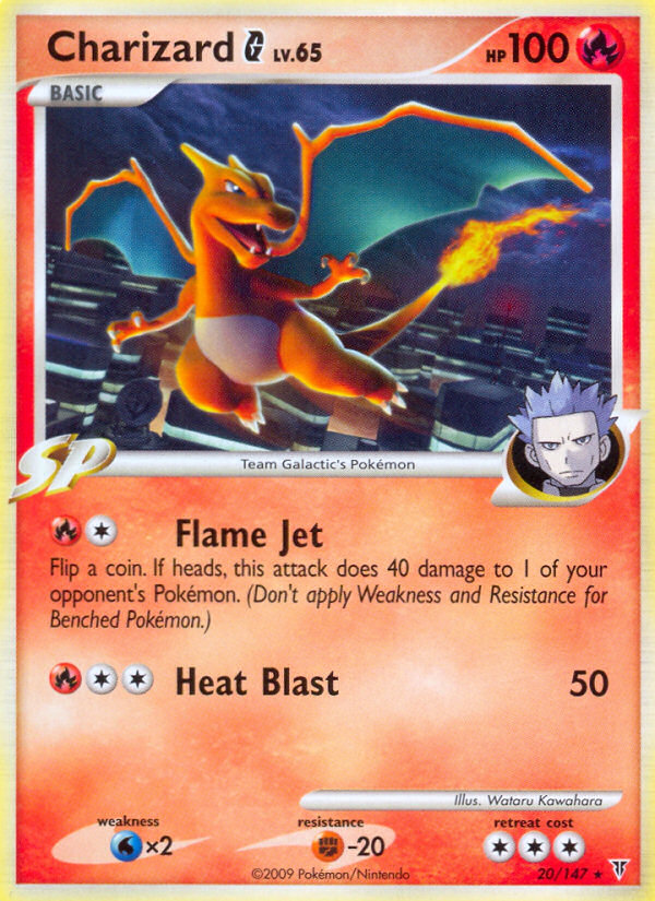 Charizard G (20/147) [Platinum: Supreme Victors] | Galaxy Games LLC