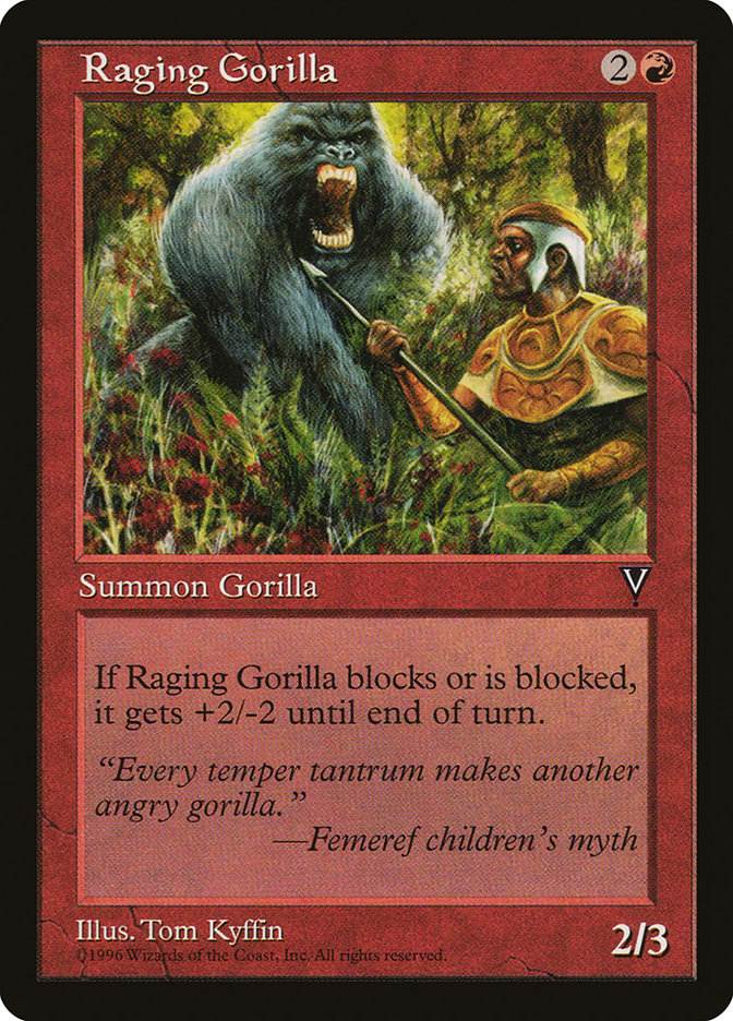 Raging Gorilla [Visions] | Galaxy Games LLC