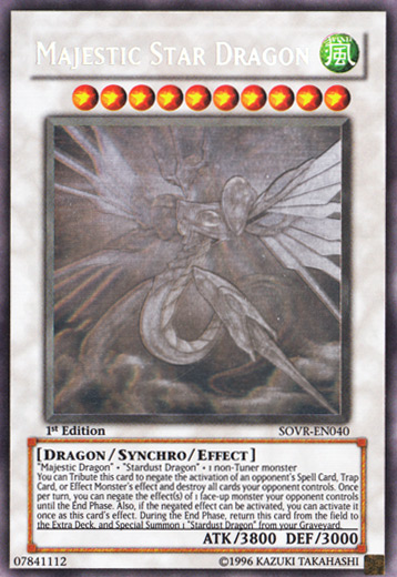 Majestic Star Dragon [SOVR-EN040] Ghost Rare | Galaxy Games LLC