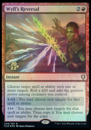 Wyll's Reversal [Commander Legends: Battle for Baldur's Gate Prerelease Promos] | Galaxy Games LLC