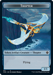 Bird // Thopter Double-Sided Token [Starter Commander Decks] | Galaxy Games LLC