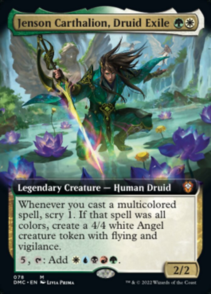 Jenson Carthalion, Druid Exile (Extended) [Dominaria United Commander] | Galaxy Games LLC