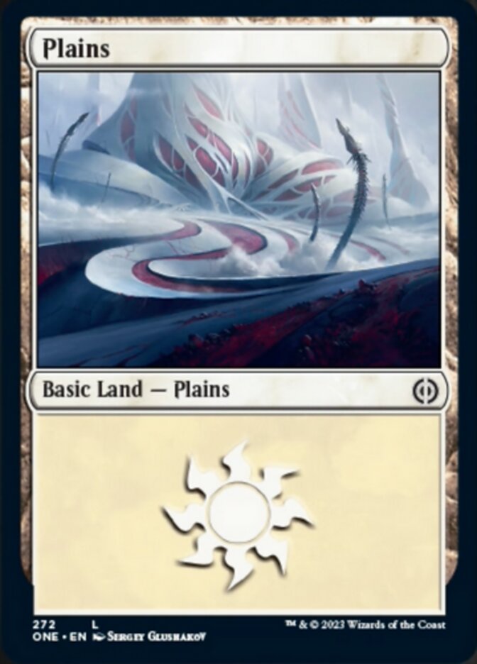 Plains (272) [Phyrexia: All Will Be One] | Galaxy Games LLC