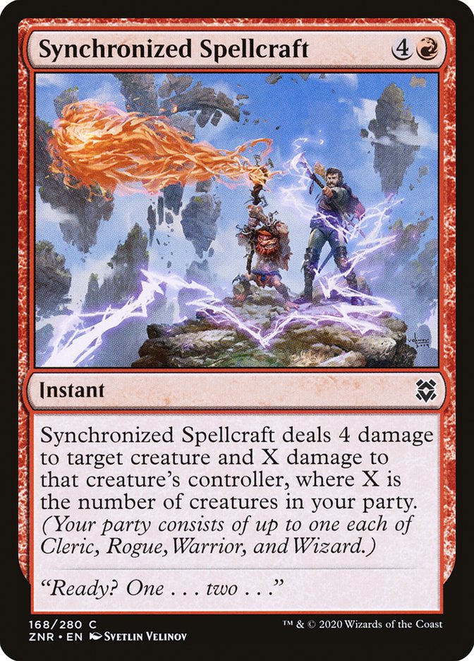 Synchronized Spellcraft [Zendikar Rising] | Galaxy Games LLC