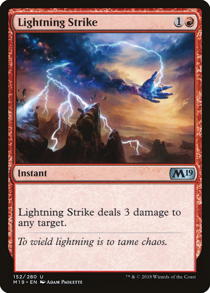 Lightning Strike [Core Set 2019] | Galaxy Games LLC
