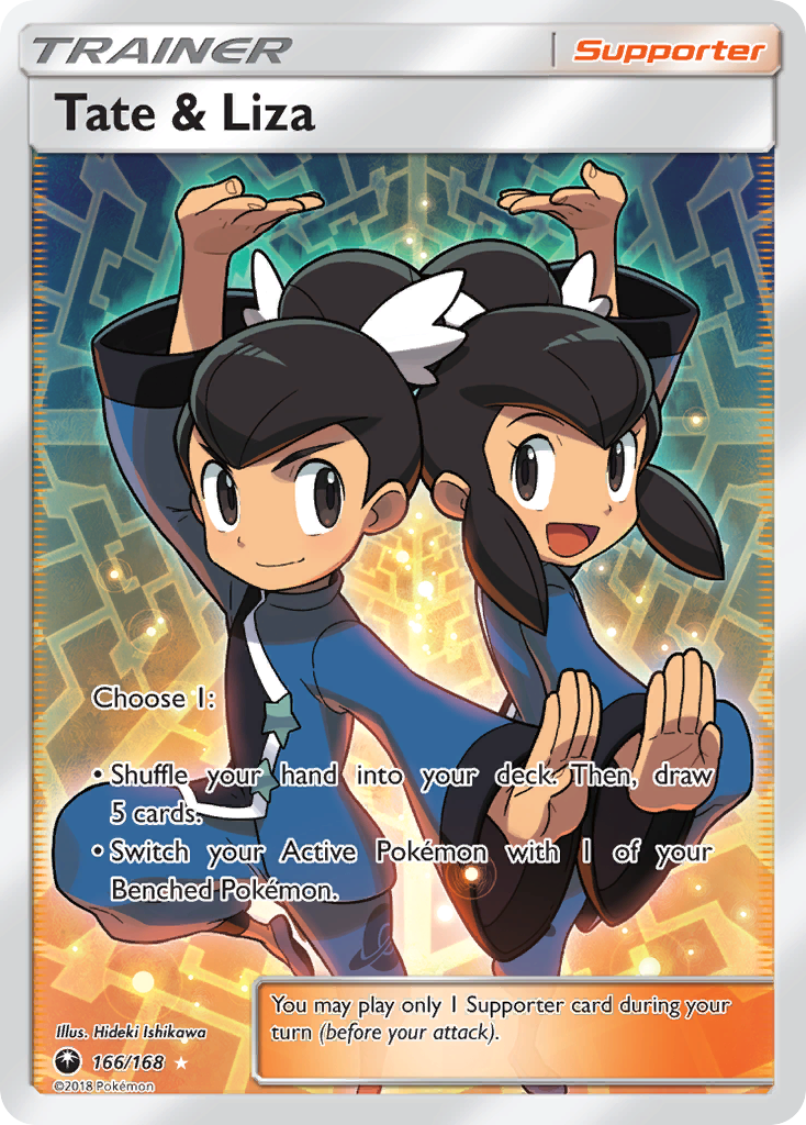 Tate & Liza (166/168) [Sun & Moon: Celestial Storm] | Galaxy Games LLC