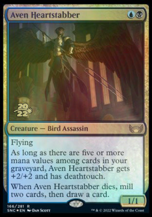 Aven Heartstabber [Streets of New Capenna Prerelease Promos] | Galaxy Games LLC