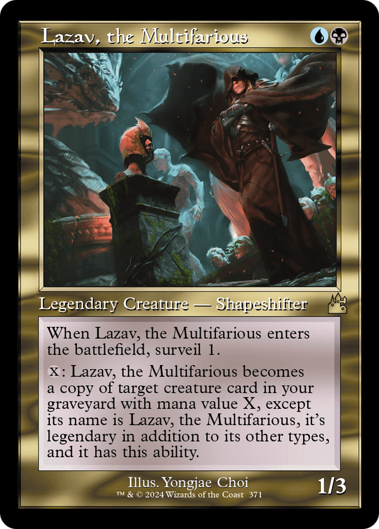 Lazav, the Multifarious (Retro Frame) [Ravnica Remastered] | Galaxy Games LLC