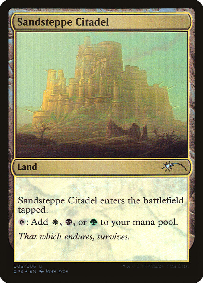 Sandsteppe Citadel [Magic Origins Clash Pack] | Galaxy Games LLC