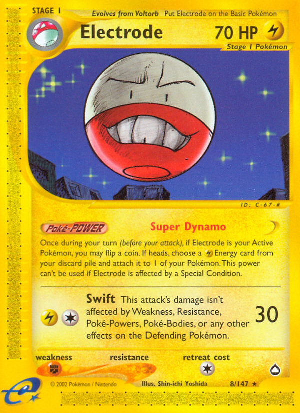 Electrode (8/147) [Aquapolis] | Galaxy Games LLC