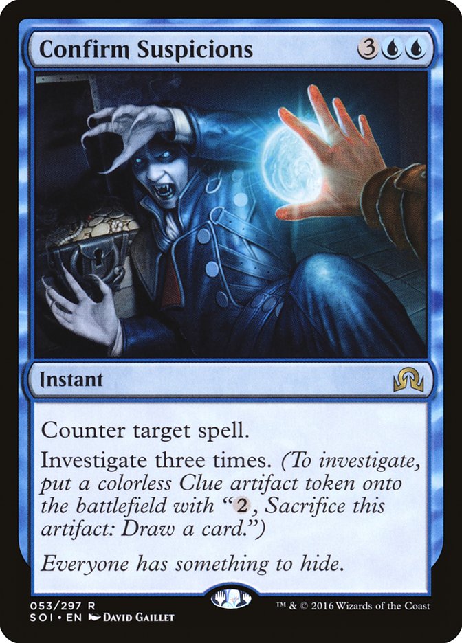 Confirm Suspicions [Shadows over Innistrad] | Galaxy Games LLC