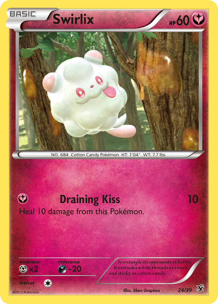 Swirlix (24/39) [XY: Kalos Starter Set] | Galaxy Games LLC