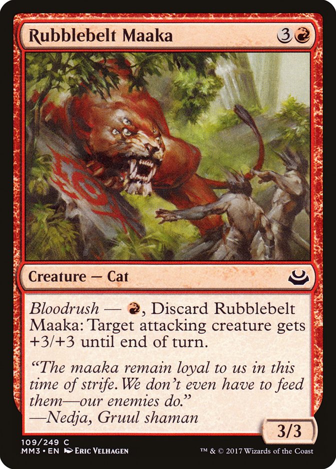 Rubblebelt Maaka [Modern Masters 2017] | Galaxy Games LLC