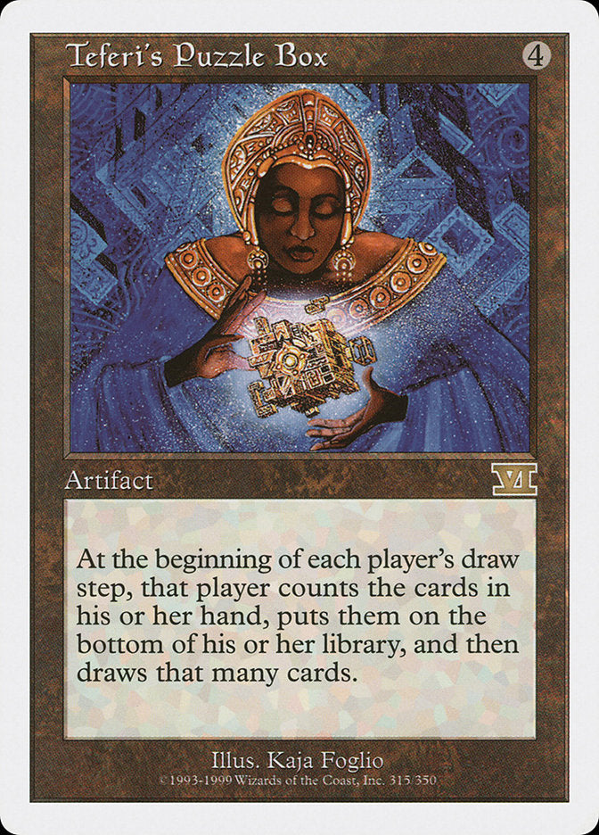 Teferi's Puzzle Box [Classic Sixth Edition] | Galaxy Games LLC