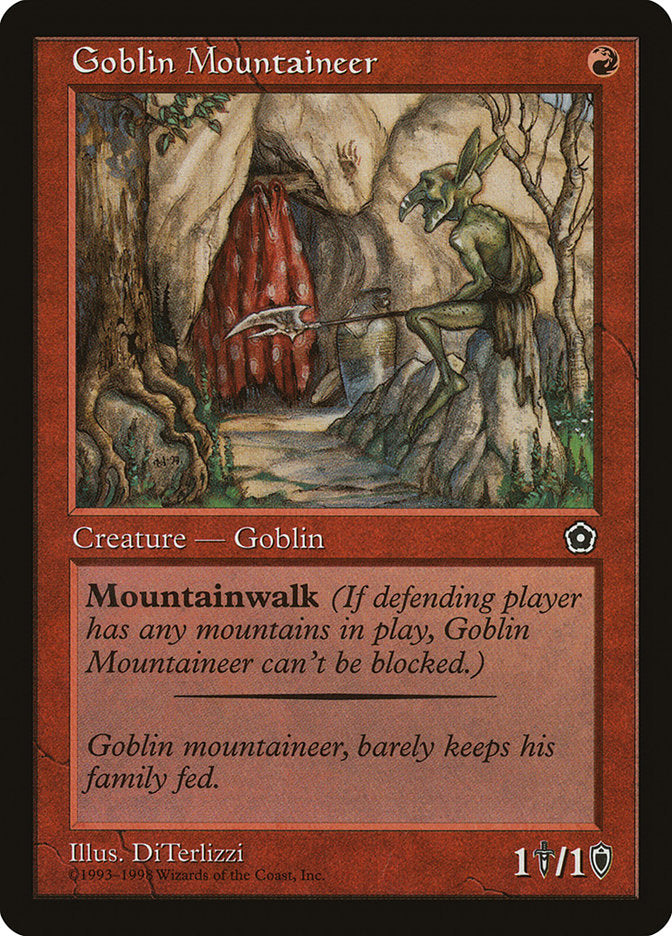 Goblin Mountaineer [Portal Second Age] | Galaxy Games LLC