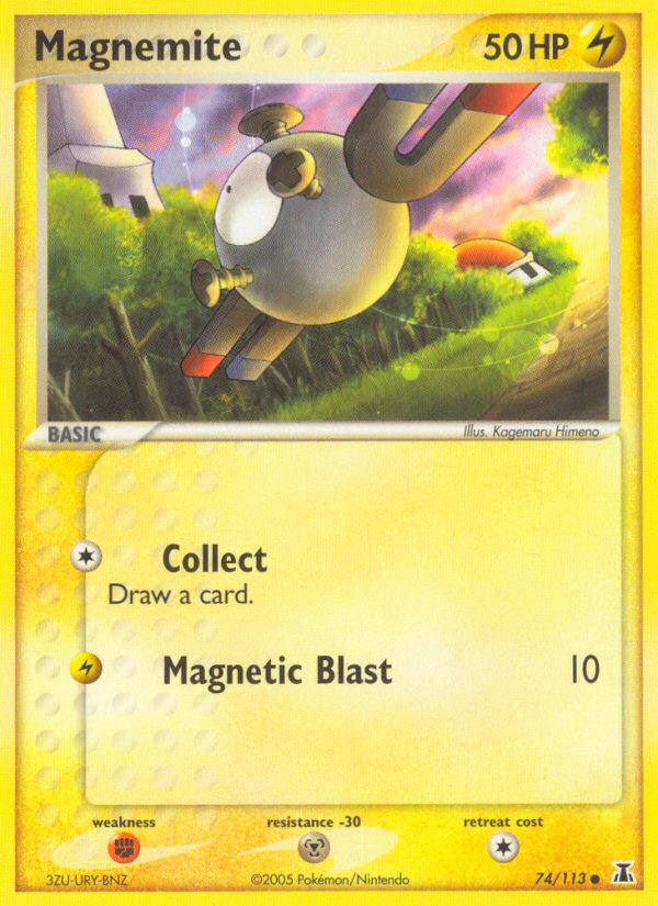 Magnemite (74/113) [EX: Delta Species] | Galaxy Games LLC