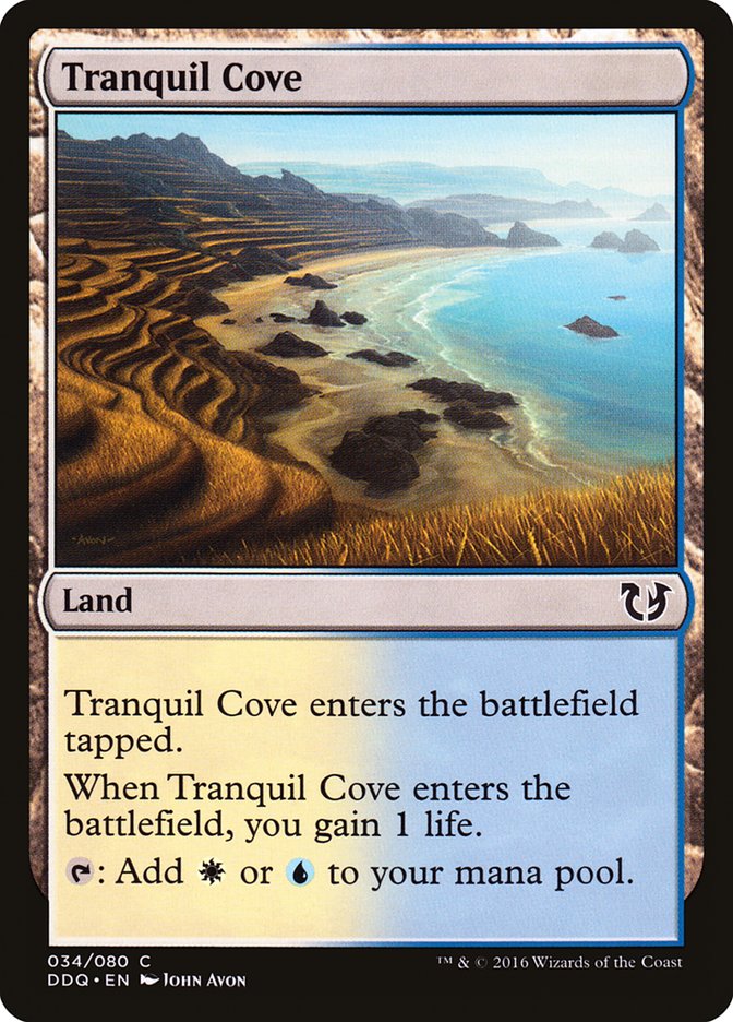 Tranquil Cove [Duel Decks: Blessed vs. Cursed] | Galaxy Games LLC